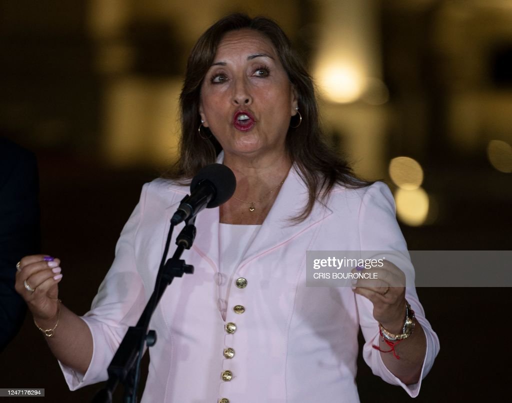 perupresident-Dina Boluarte Peru’s de facto government, led by Dina Boluarte.
