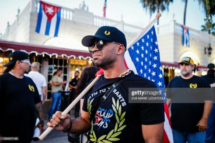 Black Cuban American Enrique Tarrio Black Cuban American Enrique Tarrio