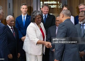 US Announces $60 Million Aid Package To Haiti us-ambasssador-meets-haiti-pm
