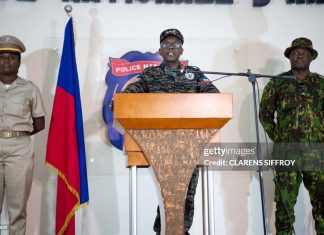 US Secretary Of State For Haiti, DR haitian-police