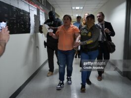DHS Proposes Massive Immigration Fee Hike For Deportation Delays FLASHBACK - Dozens of immigrants are detained by US Immigration and Customs Enforcement (ICE) agents inside the Federal Plaza courthouse in New York City on Thursday, June 26, following their legal proceedings. The arrests, which took place shortly after court appearances, have sparked criticism from immigrant rights advocates, who say courthouse enforcement undermines due process and deters community members from seeking legal protection. (Photo by Lokman Vural Elibol/Anadolu via Getty Images)