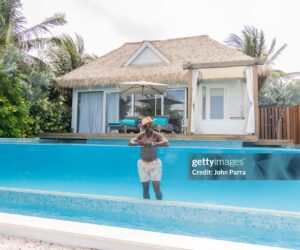 Taye Diggs At Sandals Curacao