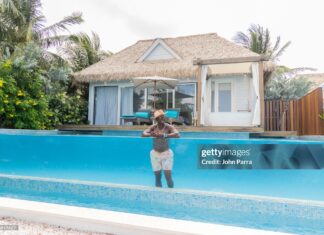 Taye Diggs At Sandals Curacao