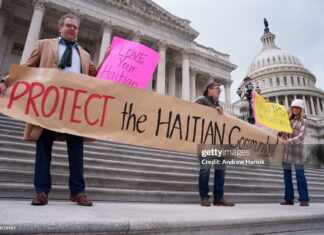 Haitian Group Urges Action To End Racist Policies As Court Blocks Trump’s Attack On TPS protect-the-haitian-community-tps-protest