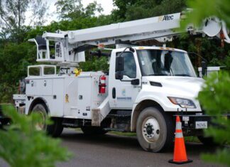 Island Grid Company at job site