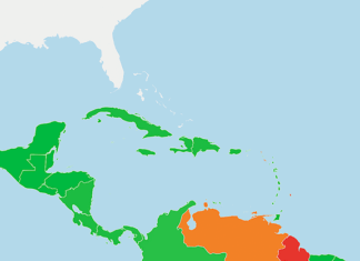 2025’s Freest Caribbean Economies: The Region’s Bright Spots and Challenges Map of the Caribbean showing 2025 economic freedom levels, with Barbados and Jamaica in green for freer economies, and Cuba and Haiti in red as repressed economies.