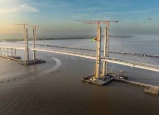 Guyana: The Only Country In The Americas Forecast For Double-Digit Growth Through 2027 new-guyana-jagdeo-demerara-river-bridge