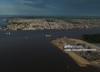 ExxonMobil Beats Q3 Estimates On Guyana and Permian Output aerial-view-of-guyana-shorebase-inc