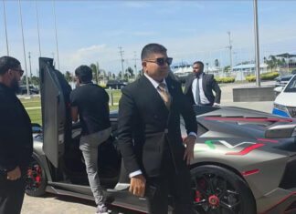 Extradition Case Against Guyanese MP Azruddin Mohamed And Dad Adjourned Guyanese businessman Azruddin Mohamed pulled up a the swearing in with a Lamborghini.