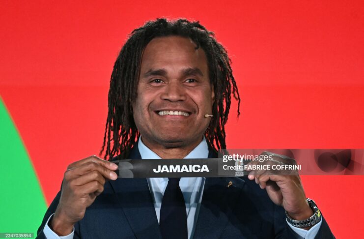 Christian Karembeu shows Jamaica as the country will have to face New Caledonia next year
