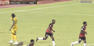 jamaica-reggae-boyz-tie-with-soca-warriors on Nov. 13, 2025 in Trinidad