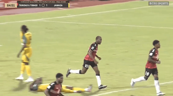 jamaica-reggae-boyz-tie-with-soca-warriors on Nov. 13, 2025 in Trinidad