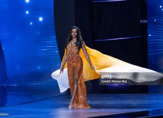Miss Jamaica Universe Back Home As Recovery Continues Miss Universe Jamaica 2025 contestant after fall on stage
