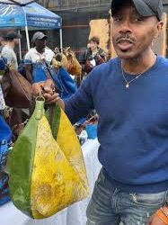 Haitian bag marker Pierre Laborde whose bags have gone viral