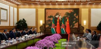 Chinese President Xi Jinping meets with Caribbean leaders during bilateral talks focused on development cooperation and climate resilience.