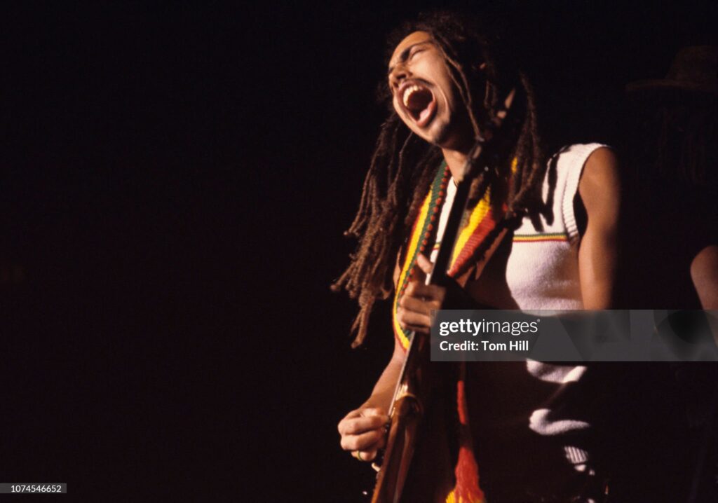 Stephen "Cat" Coore of reggae group Third World performs at the Agora Ballroom in Atlanta in 1980.