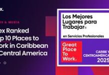 ibex Ranked Top 10 Best Places to Work for Service Professionals in the Caribbean and Central America ibex Ranked Top 10 Best Workplaces for Service Professionals in the Caribbean and Central America