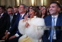 From Undocumented Immigrant To Trump’s “Number One Fan” – Nicki Minaj Embraces MAGA Spotlight Musician Nicki Minaj laughs during remarks by U.S. President Donald Trump