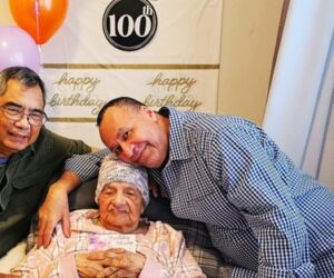 Guyana-born Centenarian Pauline (Irma) Persaud, c. (contributed image)