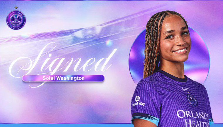 Jamaican Reggae Girlz Solai Washington Signed By Orlando Pride