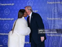 Sinners, Vampires, Nicki Minaj & Trump US President Donald Trump (R) greets Trinidadian rapper and singer-songwriter Nicki Minaj during an event on 'Trump Accounts' at the Andrew W. Mellon Auditorium in Washington, DC, on January 28, 2026. as she says she is his number one fan.