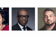 L to R: Ayesha Curry, Tonya Williams, The Honourable Marci Ien, The Honourable Justice McLeod, Sam Ibrahim