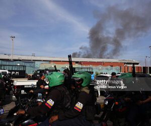 The United States Attacks Venezuela And Kidnaps Its President venezuela-military-patrol-streets-after-us-attack