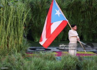 Bad Bunny performs during halftime. The New England Patriots and Seattle Seahawks played in Super Bowl LX at Levi's Stadium on February 8, 2026.