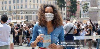 Haitian-Italian designer Stella Jean is once again partnering with the island nation — this time to design its uniforms for the 2026 Milan–Cortina Winter Olympics.