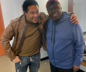 Jamaican acting icons David Heron and Oliver Samuels