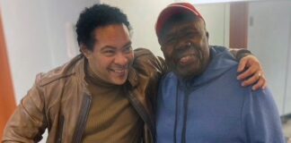 Jamaican acting icons David Heron and Oliver Samuels