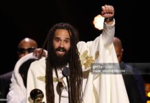 Keznamdi Wins 2026 Reggae Grammy As Caribbean Artists Turn Spotlight on Immigration Jamaican musician Keznamdi accepts the Grammy for Best Reggae Album for "BLXXD & FYAH" on stage during the 68th Annual Grammy Awards Premiere Ceremony at the Crypto.com Arena in Los Angeles on February 1, 2026.