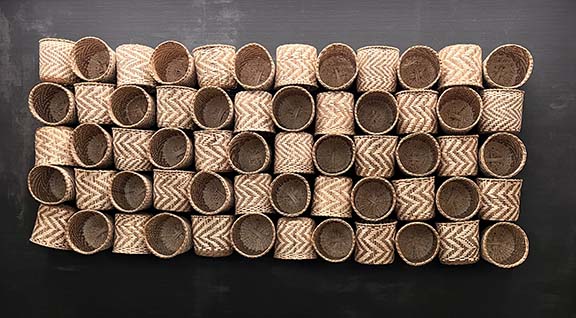 Basket art at the Renaissance Hotel Panama City, Panama (NewsAmericasNow.com)