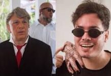 Cuba – Cuba’s Fuel Crisis Deepens As Castro Grandson Highlights Growing Issue Fidel Castro's Grandson r, and a fake Donald Trump, l.