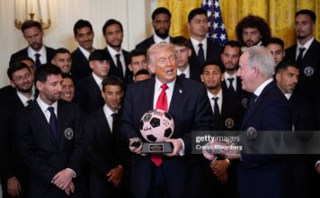 trump-hosts-inter-miami-at-white-house ahead of Shield of the Americas Summit with 3 Caribbean and several Latin American leaders
