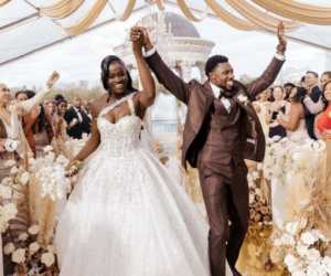 Olympian Junelle Bromfield and sprint star Noah Lyles are officially married — celebrating love, culture and Caribbean roots in a stunning wedding.