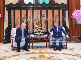 Donald Trump Went To Beijing With Hat In Hand, And Left With A Handshake From Xi Jinping Donald Trump went to Beijing with Hat in Hand, And Leaves With a Handshake from Xi Jinping
