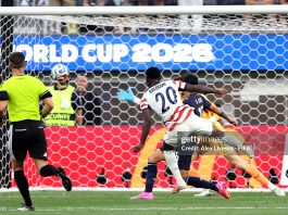 Immigrant And Son Of Immigrants Help USA Soccer Team Make History Folarin Balogun #20 of the United States, son of immgirants, helps U.S. Men's National Team (USMNT) win first FIFA world Cup match