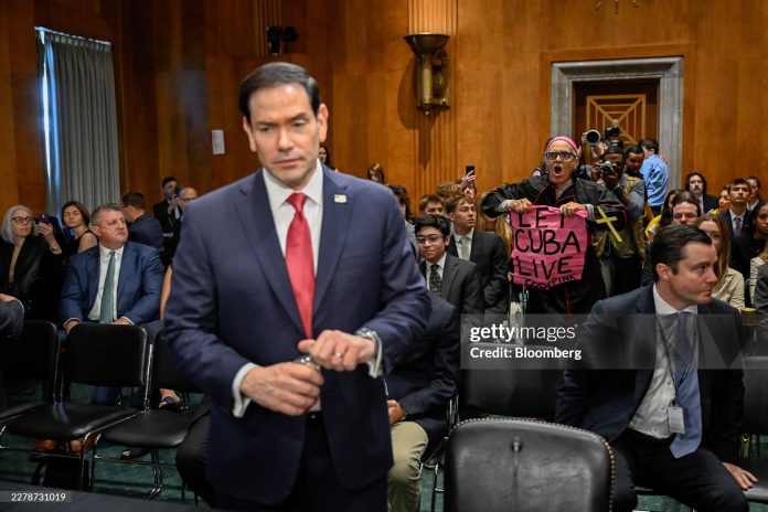 marco-rubio-heckled Marco Rubio Says America Has Taken Back Control Of The Western Hemisphere — But The Caribbean Wasn't Asked And Caribbean Heritage Month Began In Silence